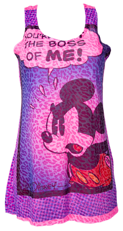 Disney Couture Ladies Mickey Mouse Fluoro Vest from Disney