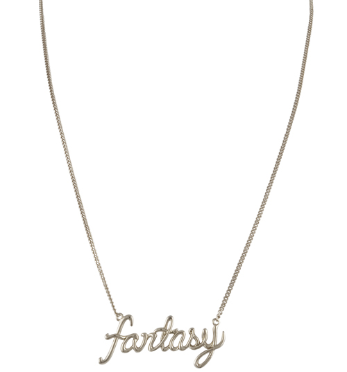 Disney Couture Platinum Plated Fantasy Necklace from Disney