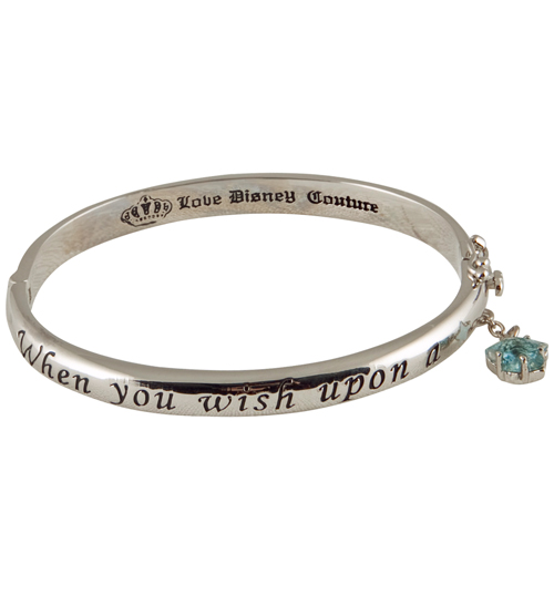 Disney Couture Platinum Plated Swarovski When You Wish Upon A