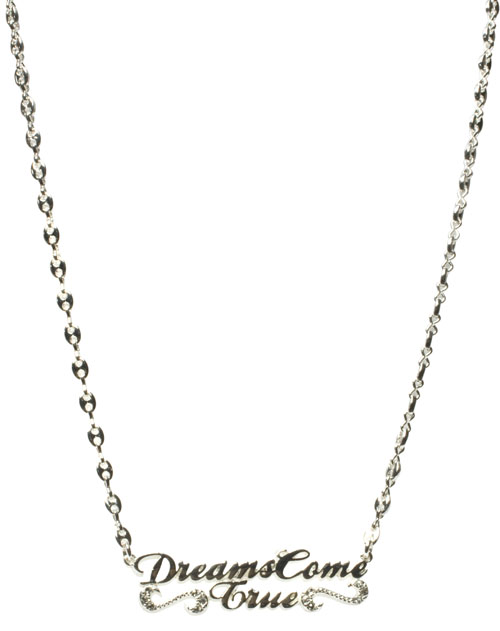 Disney Couture Silver Plated Dreams Come True Necklace from Disney Couture
