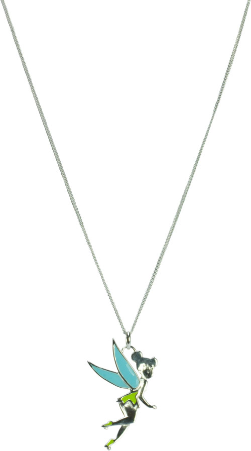 Sterling Silver Classic Tinkerbell Necklace from Disney Couture