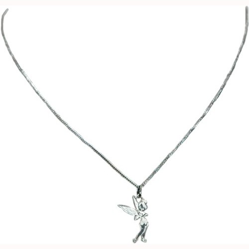 Sterling Silver Plate Tinkerbell Necklace from Disney Couture
