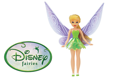 Fairies 9cm Fairy Doll - Tinker Bell