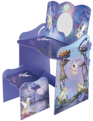 disney Fairies Vanity Table and Stool
