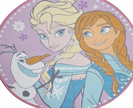 Disney Frozen Character World Disney Frozen Shaped Rug, Multi-Color