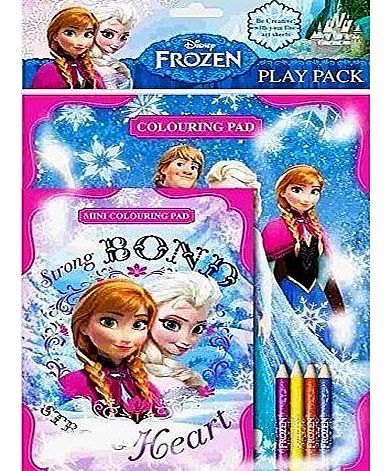 Disney Frozen Disney Princess: Frozen Play Pack (Colouring Pads, Pencils)
