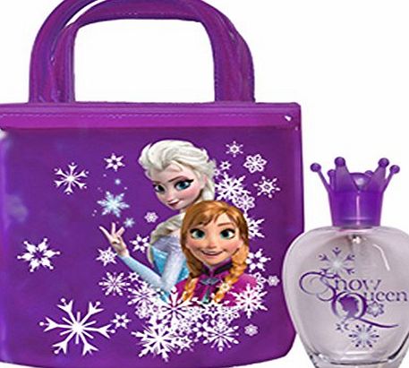 Disney Frozen Eau De Toilette Children Fragrance and Printed Tote Bag Gift Set 50 ml