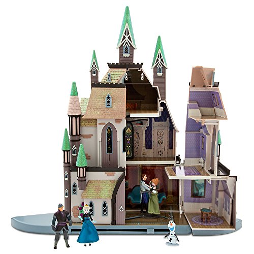 NEW DISNEY FROZEN CASTLE PLAYSET DS EXCLUSIVE (includes Elsa, Anna, Hans, Kristoff and Olaf)