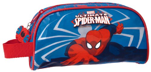 Disney Genuine Childrens Kids Boys Girls Bags and Luggage (Pencil Case Spider-man 21x12x5cm)