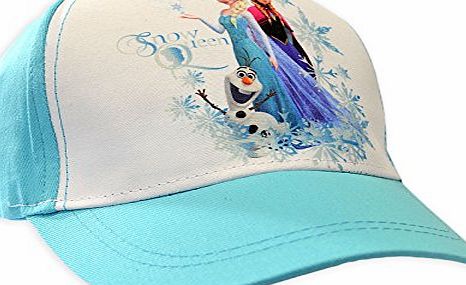 Girls Disney Frozen Anna Elsa Baseball Hat Kids Sun Cap