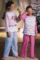 DISNEY girls pack of two disney princess pyjamas