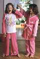 girls tinkerbell pyjamas and robe set