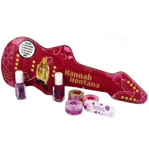 Disney Hannah Montana Guitar Tin Gift Set