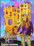 Disney Hannah Montana Stickers - Great Hannah Montana Sticker paradise - 6 sheets of stickers and one album