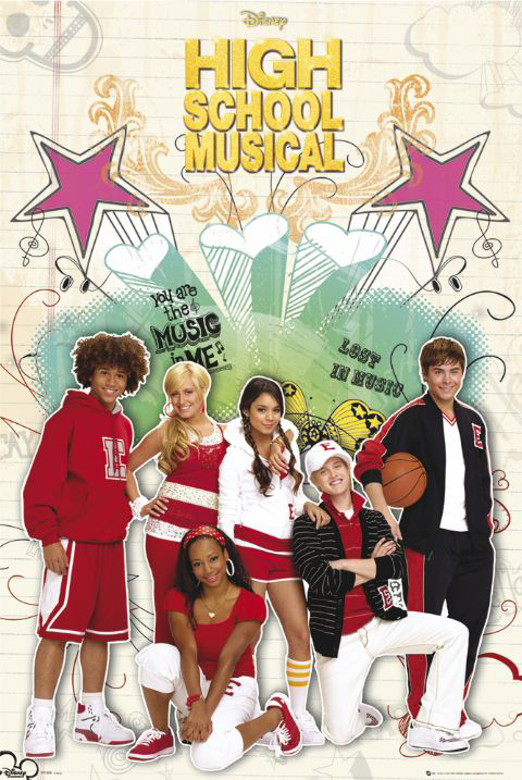 Disney High School Musical High School Musical Cast Maxi Poster FP1884