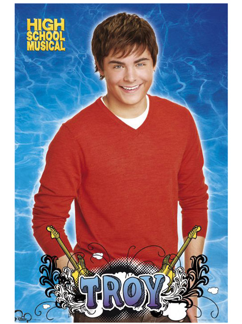 Disney High School Musical High School Musical Troy Red Maxi Poster FP2026