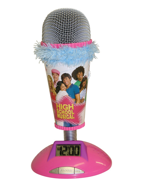 Disney High School Musical Microphone Alarm Clock