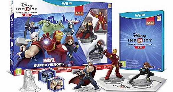 Disney Infinity 2.0 Marvel Superheroes Starter Pack (Nintendo Wii U)