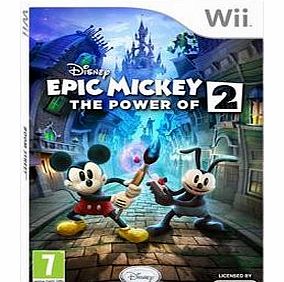 Disney Interactive Studios Epic Mickey The Power of 2 on Nintendo Wii
