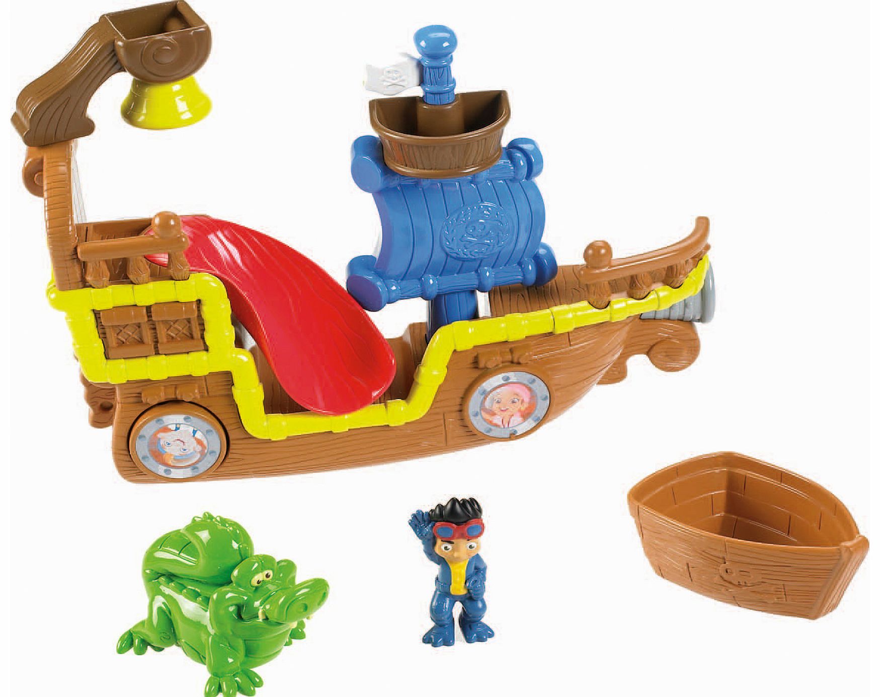 childs toys disney jake and the never land pirates bag boat & sand