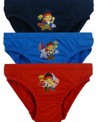 Disney Jake & The Neverland Pirates 3 Pack Boys Pants / Briefs - 18-24 Months