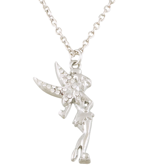 Disney Jewellery Ladies Diamante Tinkerbell Necklace from Disney