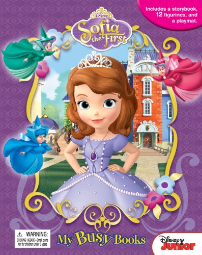 Disney Junior SOFIA THE FIRST MY BUSY BOOKS / ACTIVITY KIT / PLAY SET - Includes a Disney Frozen Storybook 
