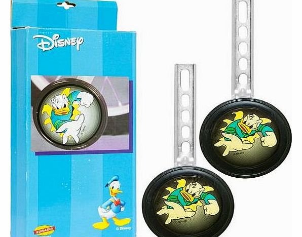 Disney Kids Disney 12``-20`` Universal Bike Stabiliser Training Wheels (Donald Duck)