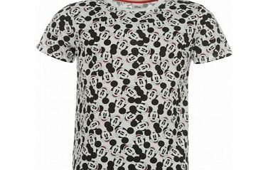 DISNEY Mickey AOP T-Shirt Large
