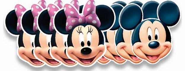 Mickey Mouse and Minnie Mouse Pack of 8