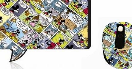 Disney Mickey Mouse Cartoon Wireless Mouse amp; Mouse Mat Pad Computer PC