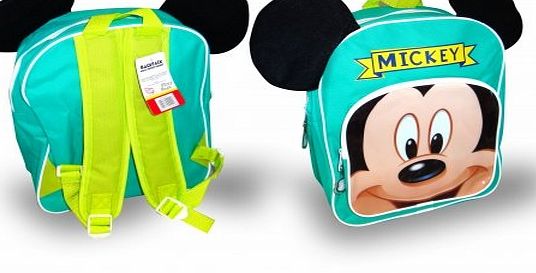 Disney Mickey Mouse PVC Front Pocket with Ears Backpack
