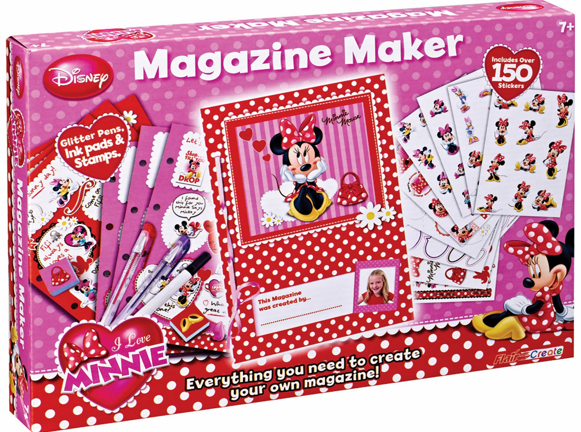 Disney Minnie Mouse Magazine Maker