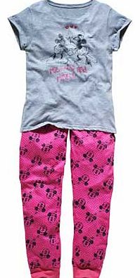 Disney Minnie Mouse Womens Pyjamas - Size 10