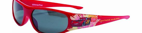 Disney Official Licensed GENUINE Cars Disney ``Lightning Mcqueen`` Kids Red Sunglasses w/100 UV Protection - Licensed Disney Cars Merchandise