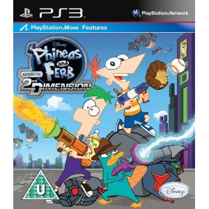 DISNEY Phineas and Ferb Across the 2nd Dimension PS3