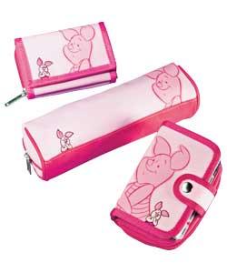 Piglet Wallet- Organiser and Pencil Case - Pink