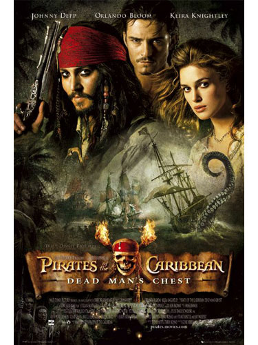 Disney Pirates of the Caribbean Pirates Of The Caribbean: Dead Manand#39;s Chest Maxi Poster FP1625