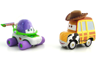 disney Pixar Cars - Diecast Movie Moments - Buzz and Woody