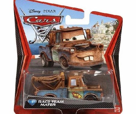 Disney Pixar Cars 2 Die Cast Race Team Mater #1
