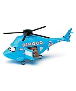 Pixar Cars Dinoco Helicopter