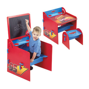 disney Pixar Cars Easel Desk and Stool