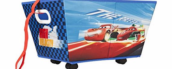 Disney Pixar Cars Fabric Rolling Bin with Handle