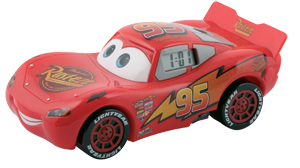disney Pixar Cars Lightning McQueen Projector Alarm Clock