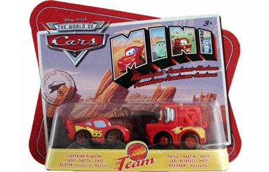 Pixar Cars Mini Adventures - Lightning McQueen and Mater