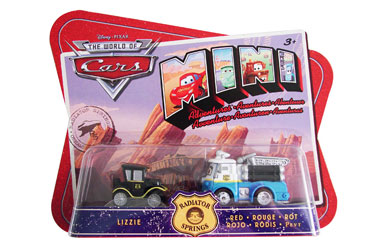 disney Pixar Cars Mini Adventures - Lizzie and Red