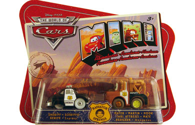 Pixar Cars Mini Adventures - Sheriff and Mater