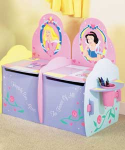 Princess 2 Seater Toy Box