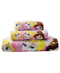 disney Princess 3 Piece Towel Set