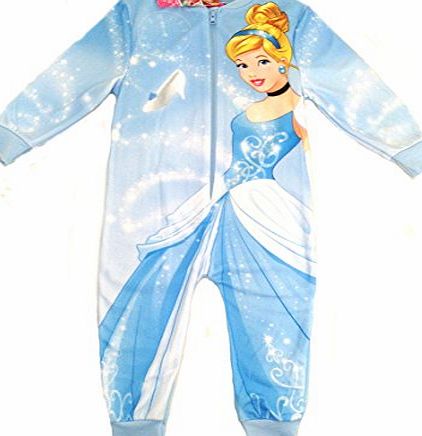 Disney Princess A/W 16 - Girls DISNEY CINDERELLA onesie - Age 5/6yrs - (5/6yrs)